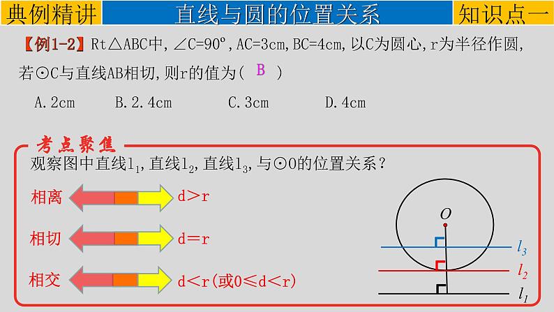 初中数学中考复习 专题6 2 与圆有关的位置关系-2022年中考数学第一轮总复习课件(全国通用)04