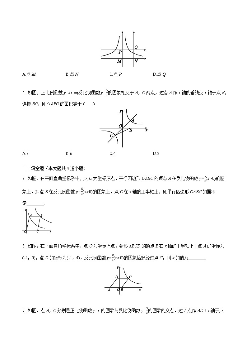初中数学中考复习 专题10 反比例函数与一次函数综合(原卷版)第2页