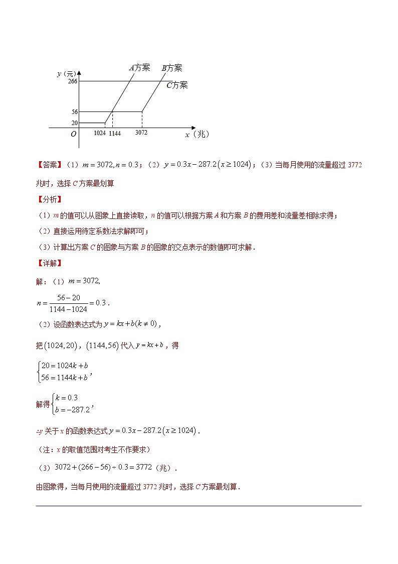 初中数学中考复习 专题13 函数与方案设计选择【考点精讲】(解析版)第2页