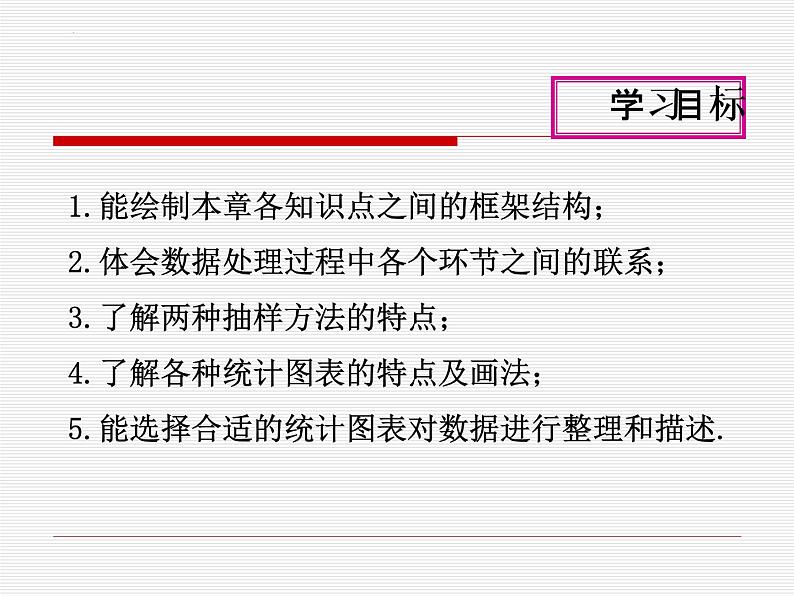 第十章数据的收集、整理与描述小结与复习课件第3页