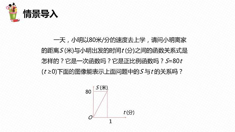 21.4 一次函数的应用 第二课时-八年级数学下册课件(冀教版)第4页