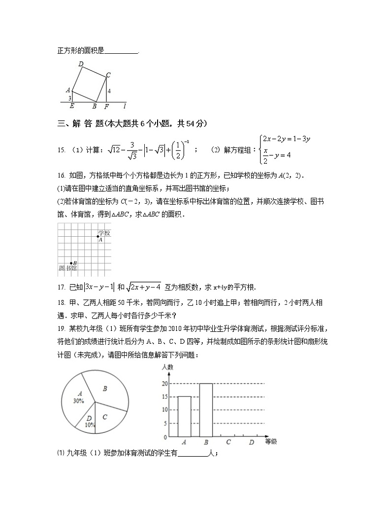 2022-2023学年北京市延庆区八年级上册数学期末专项提升模拟卷(AB卷)含解析03