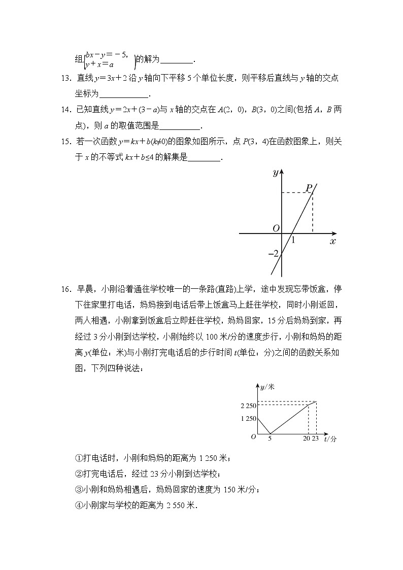 北師大數(shù)學(xué)八年級上冊第12章達標測試卷第3頁