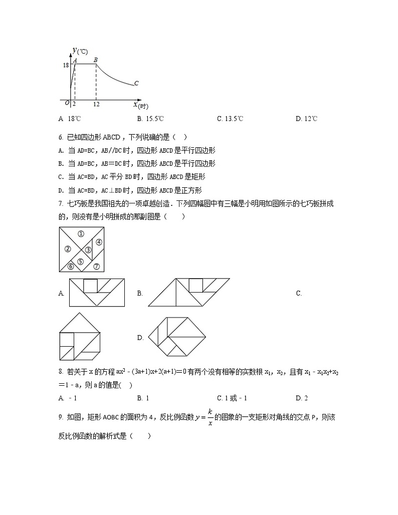 2022-2023学年湖北省黄冈市八年级下册数学期末专项提升模拟题(卷一卷二)含解析第2页