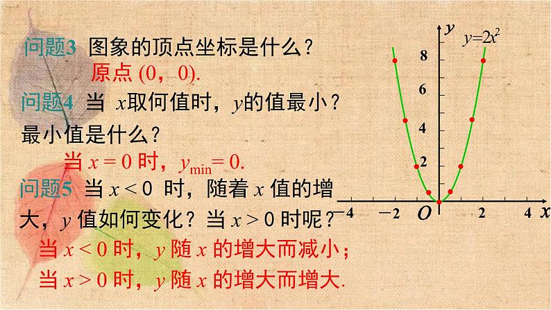 北师大版数学九年级下册 2.2 第2课时 二次函数y=ax2和y=ax2+c的图象与性质 课件06