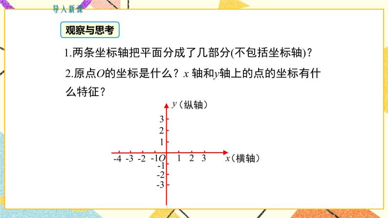 19.2 第2课时 平面直角坐标系内点的坐标特征 课件＋教案03