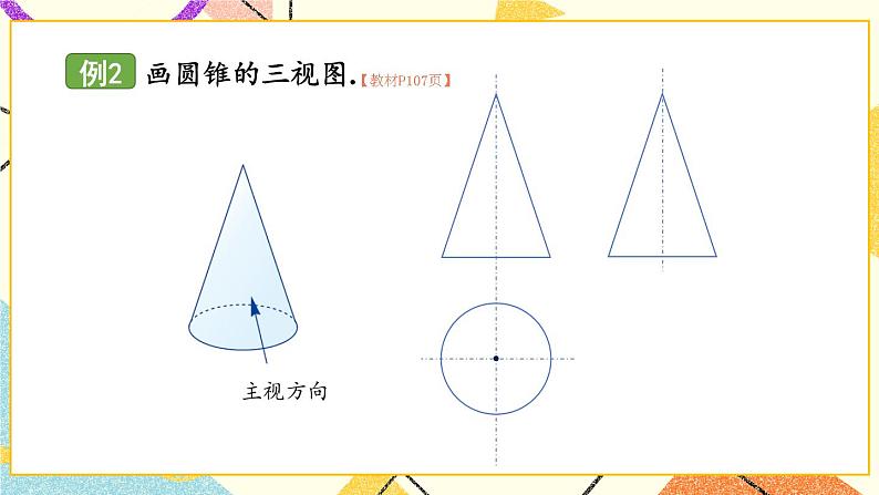 3.3 三视图 第1课时 几何体的三视图 课件第8页