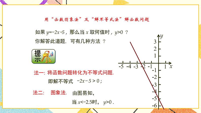 11.5.1《一元一次不等式与一次函数(1)》课件07