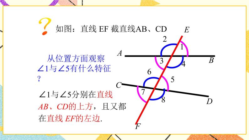 9.1同位角、内错角、同旁内角 课件＋教案02