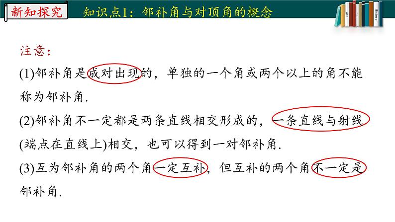 5.1.1相交线-2022-2023学年七年级数学下册同步精品随堂教学课件(人教版)第7页