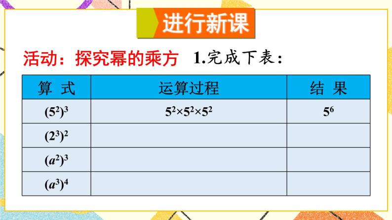 8.1.2幂的乘方与积的乘方（2课时）课件+教案07