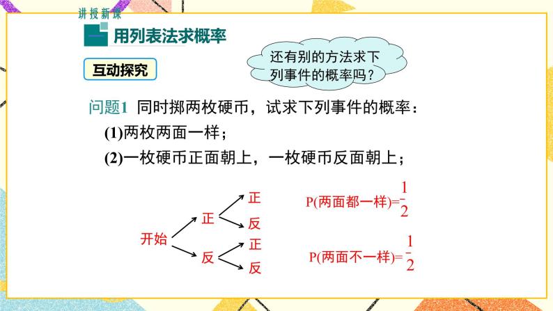 31.4 第1课时 用列表法求简单事件的概率 课件＋教案05