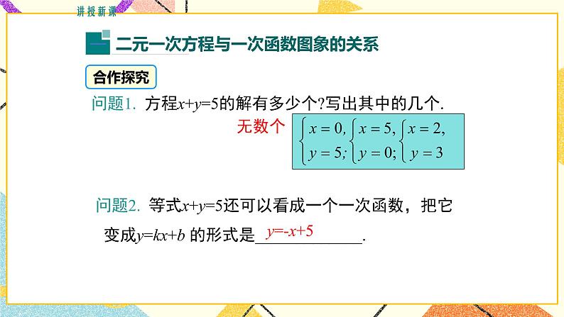21.5 一次函数与二元一次方程的关系 课件+教案04