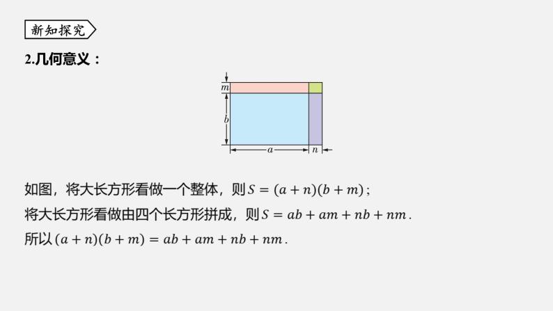 浙教版七年级数学下册课件 3.3 多项式的乘法04
