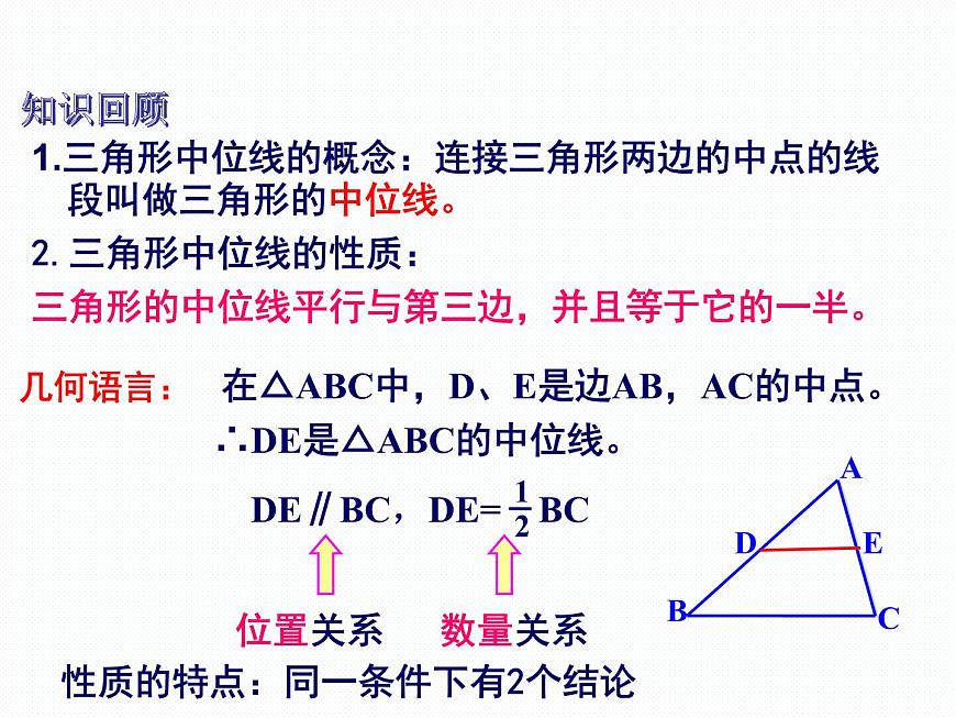 2.4 三角形的中位線 第2課時(shí) 湘教版八年級(jí)數(shù)學(xué)下冊(cè)課件第2頁(yè)