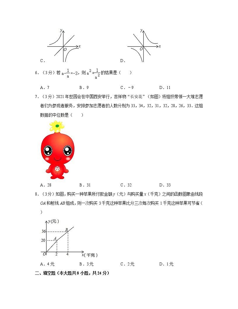 【中考數(shù)學(xué)】2022-2023學(xué)年北京市海淀區(qū)專項提升模擬卷(一模)第2頁