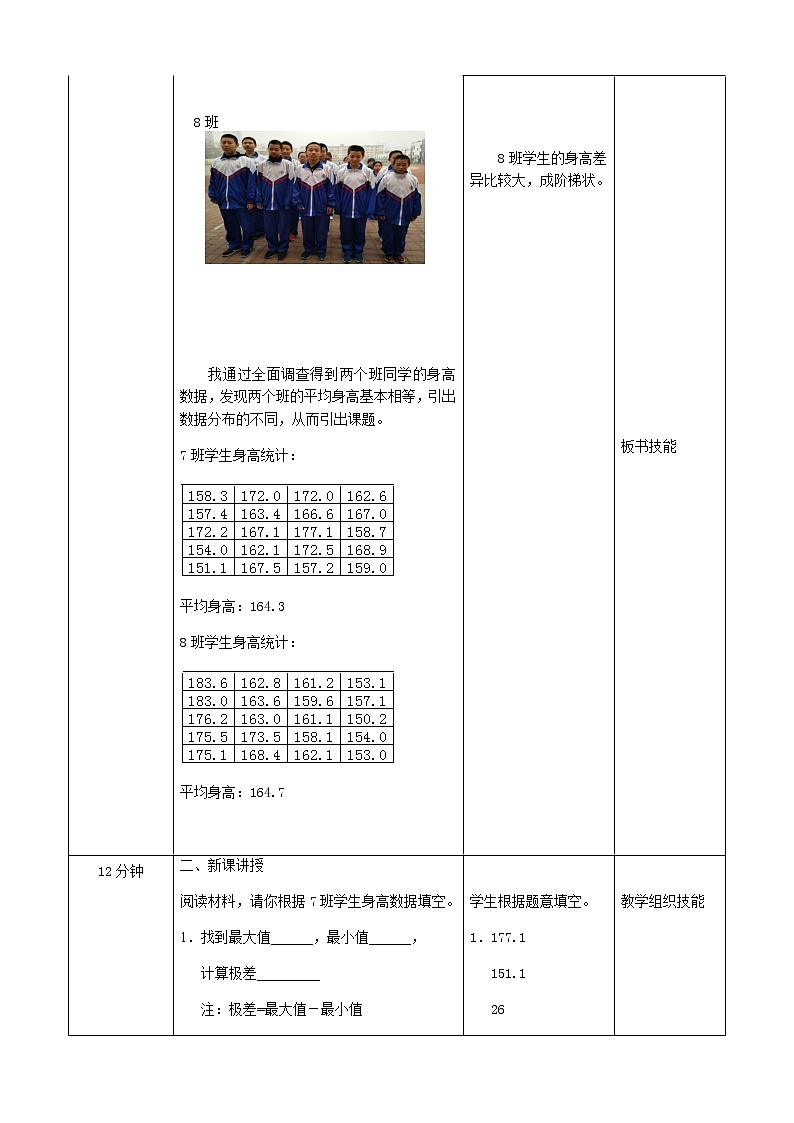 京改版數(shù)學八年級下冊教案 17.3 頻數(shù)分布表與頻數(shù)分布圖1第2頁