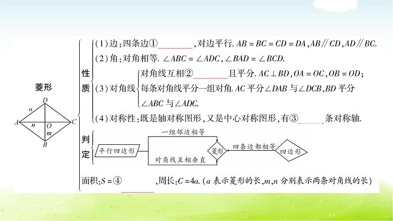 中考数学复习第三节菱形教学课件03