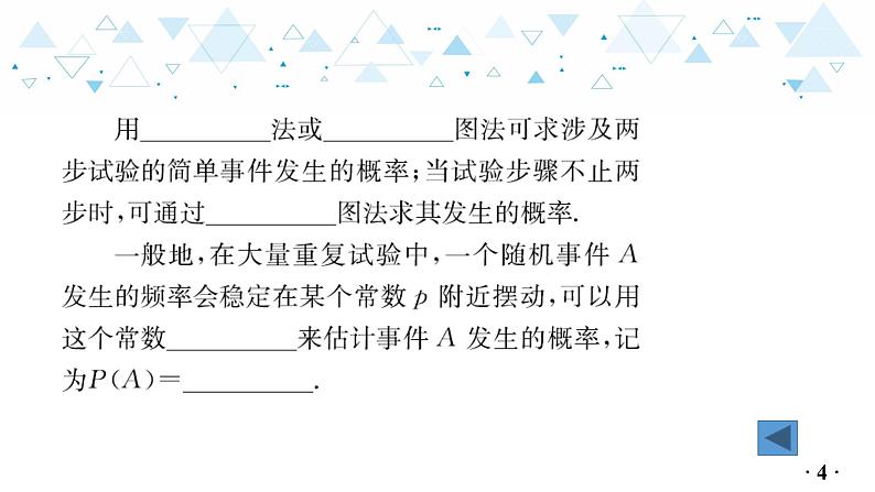 中考总复习数学 第五章 第 2 讲 概率课件05