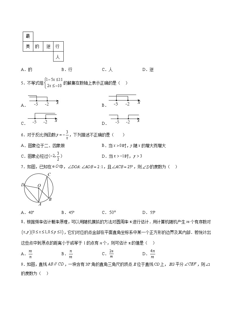 数学(山西卷)(考试版)A4第2页