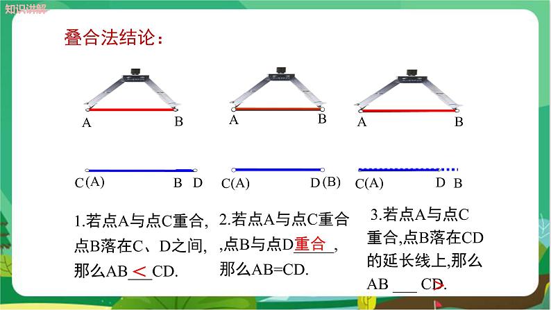 泸科数学七上 4.3线段的长短比较(第1课时) PPT课件+教案06