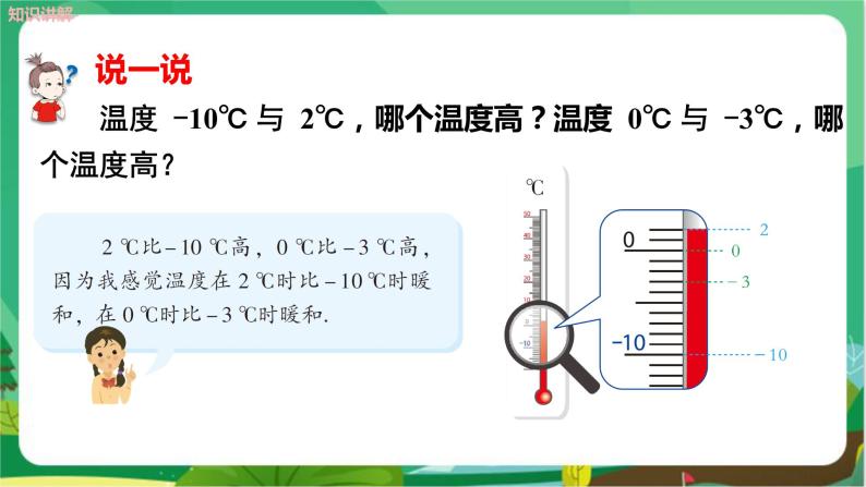 湘教数学七上 1.3有理数大小的比较 PPT课件+教案04