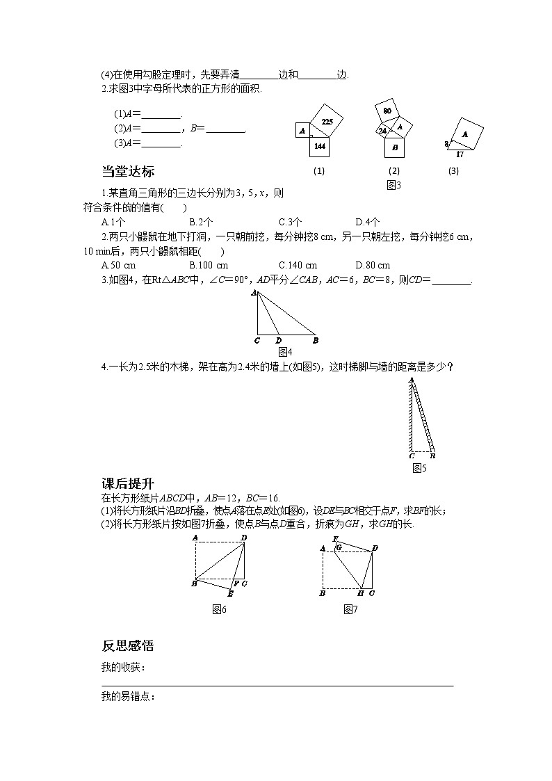 北师大版数学八上·1.1 探索勾股定理 (第1课时)(课件+教案+学案+练习)02