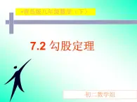 7.2　勾股定理　课件　2022—2023学年青岛版数学八年级下册