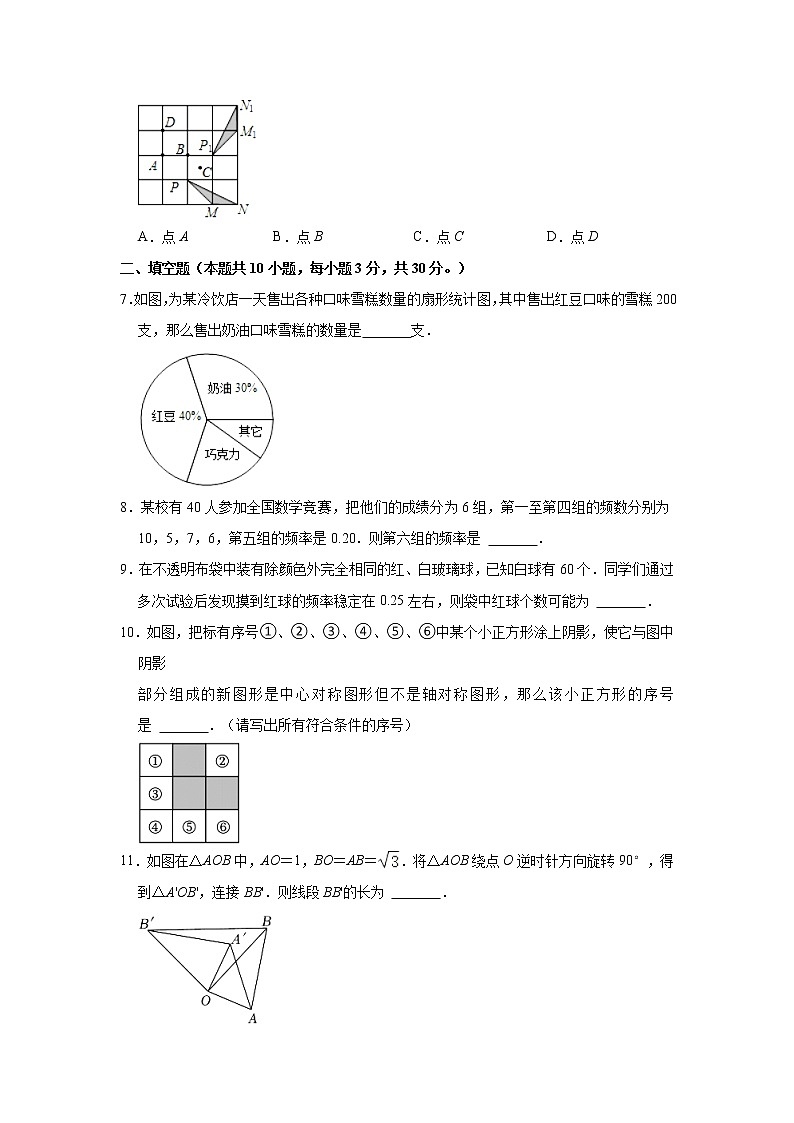 江苏省泰州市姜堰区四校联考2022-2023学年八年级下学期第一次月考数学试卷(含答案)第2页