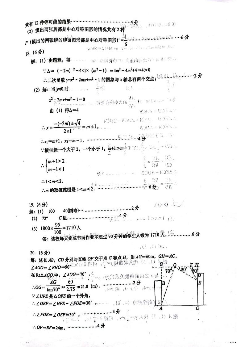 2023年山东省青岛市即墨区中考一模数学试题(解析版)第2页