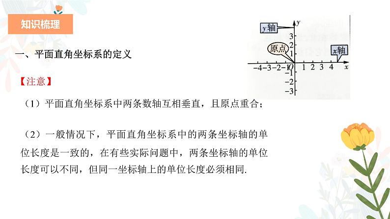 专题八 平面直角坐标系与函数(助考课件)——2023届中考数学一轮复习学考全掌握第5页
