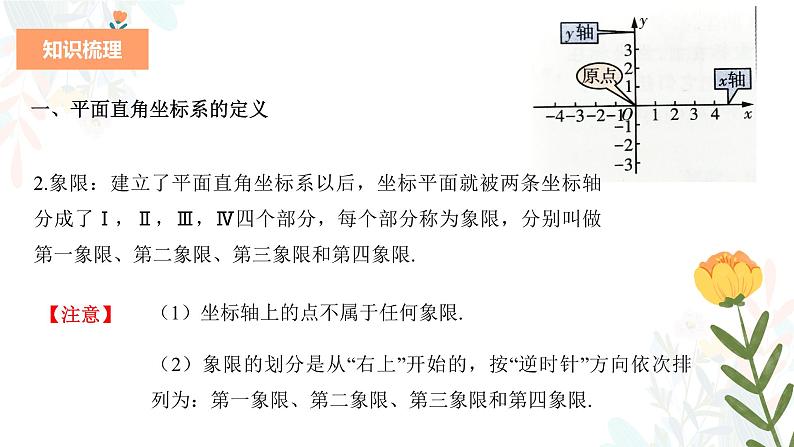 专题八 平面直角坐标系与函数(助考课件)——2023届中考数学一轮复习学考全掌握第6页