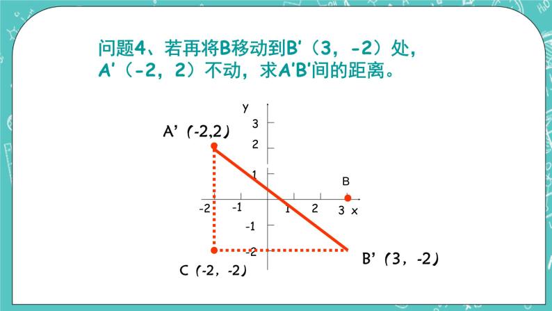 沪教版数学八上19.10《两点的距离公式》课件+教案05