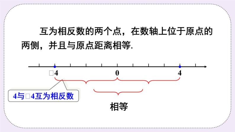 沪科版数学七上1.2《数轴、相反数和绝对值》第2课时 相反数 课件+教案05