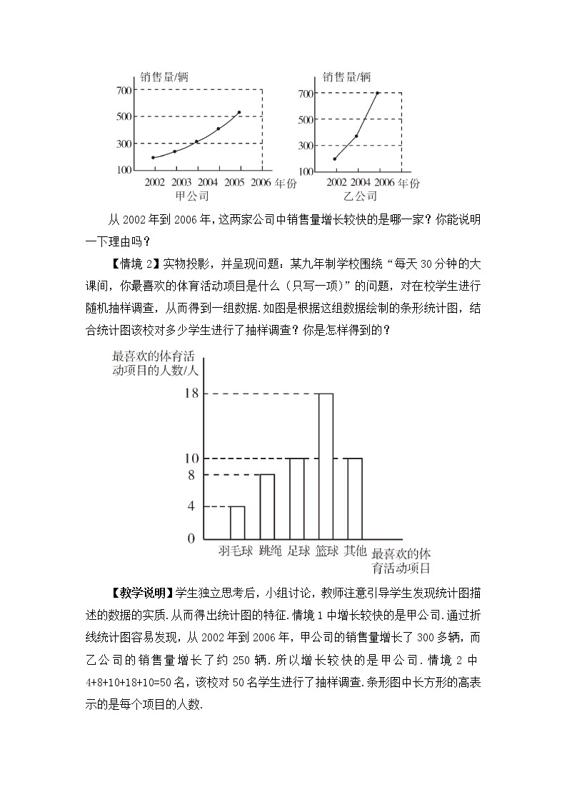 沪科版数学七上5.3《用统计图描述数据》课件+教案02