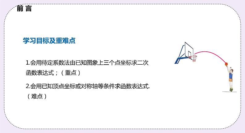 21.2.6 二次函数表达式的确定 精品课件-(上好课)2021--2022学年沪科版数学九年级上册第2页