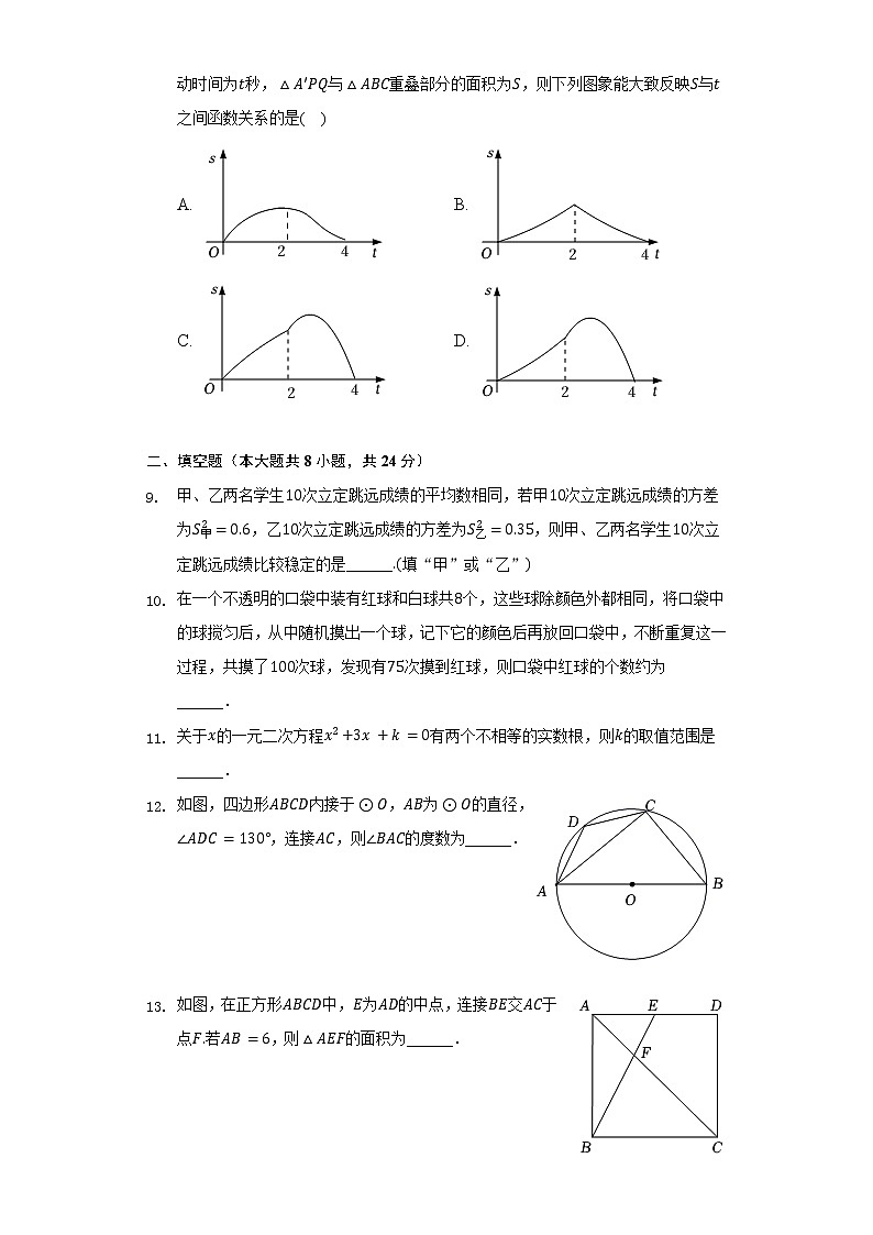 2022年辽宁省锦州市中考数学试卷【含答案】03