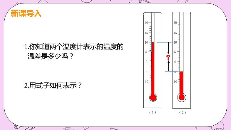 人教版七年级数学上册 第1章 有理数 1.3 有理数的加减法 1.3.2 课时1 有理数的减法第4页