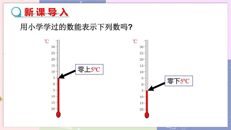 北师大版中学数学七年级上2.1 有理数 教学课件第3页