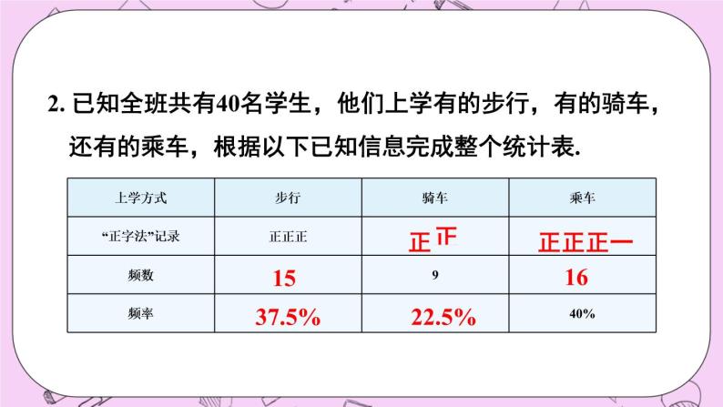 15数据的收集与表示 章末复习 课件03