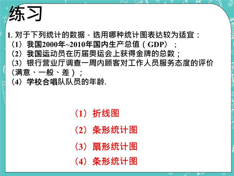 4.4扇形统计图 课件+教案+习题+素材01