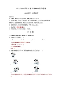 数学（广州A卷）——2022-2023学年数学七年级下册期中综合素质测评卷（含解析）