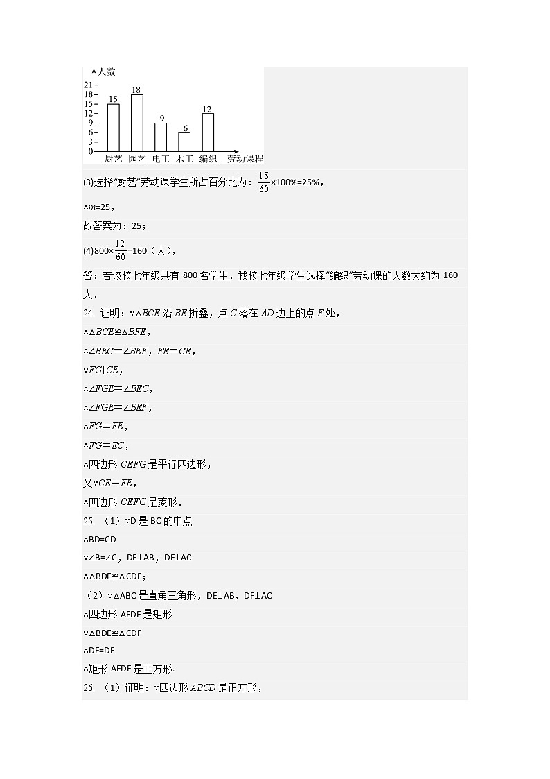 数学(江苏无锡B卷)——2022-2023学年数学八年级下册期中综合素质测评卷(含解析)03