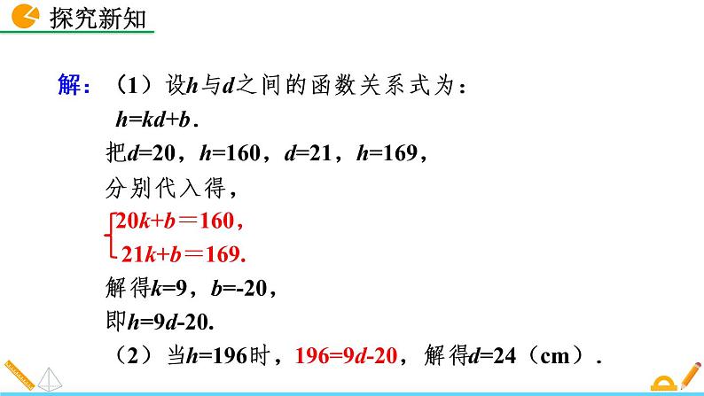 数学八年级下册19.2.2 一次函数(第4课时)课件PPT练习题第6页