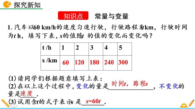 数学八年级下册19.1.1 变量与函数(第1课时)课件PPT第7页