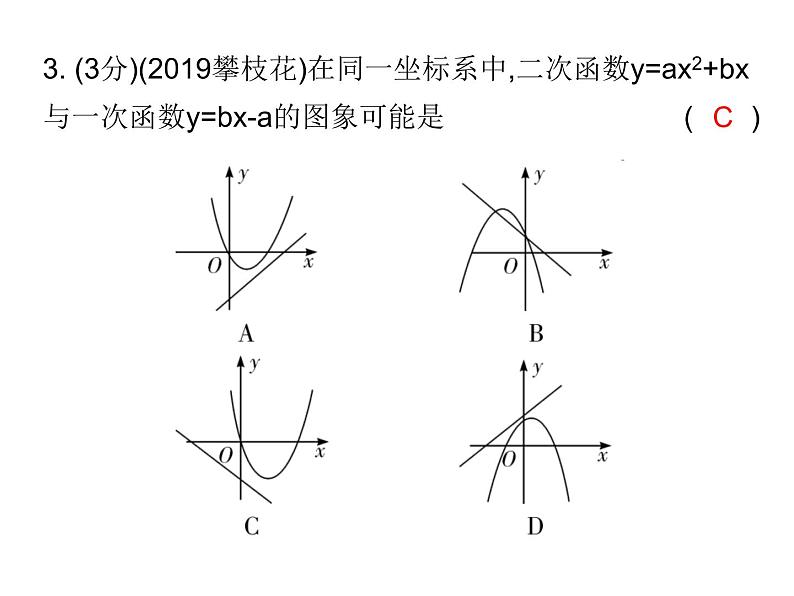 中考数学三轮冲刺考前突破课后练习课件第36天 (含答案)第3页