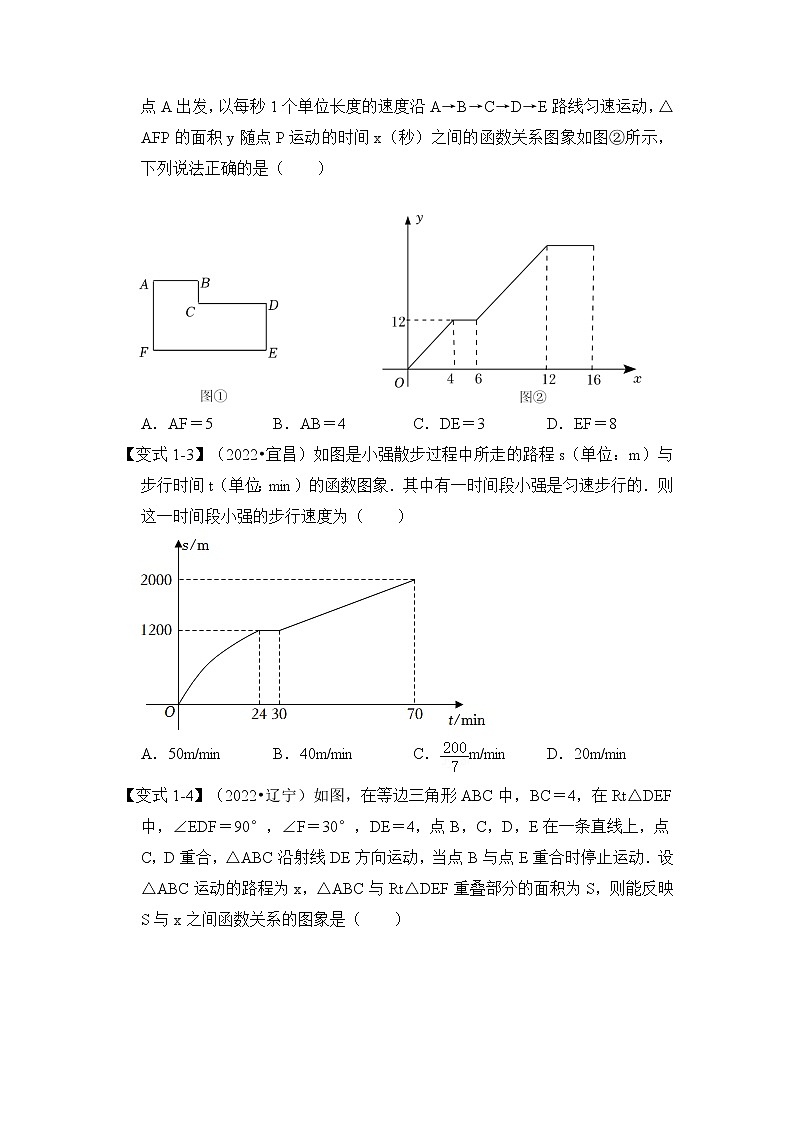 【压轴之满分集训】专题02 函数图像与性质综合题(四大类)-挑战2023年中考数学压轴真题汇编(全国通用)02