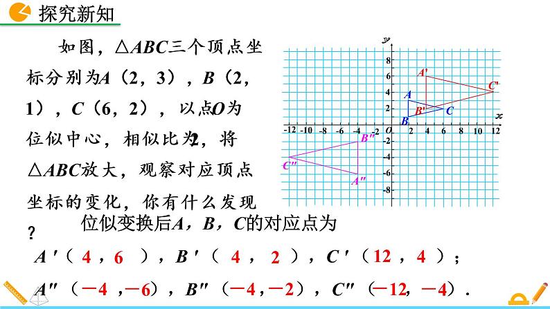 数学九年级下册27.3 位似(第2课时)课件PPT06