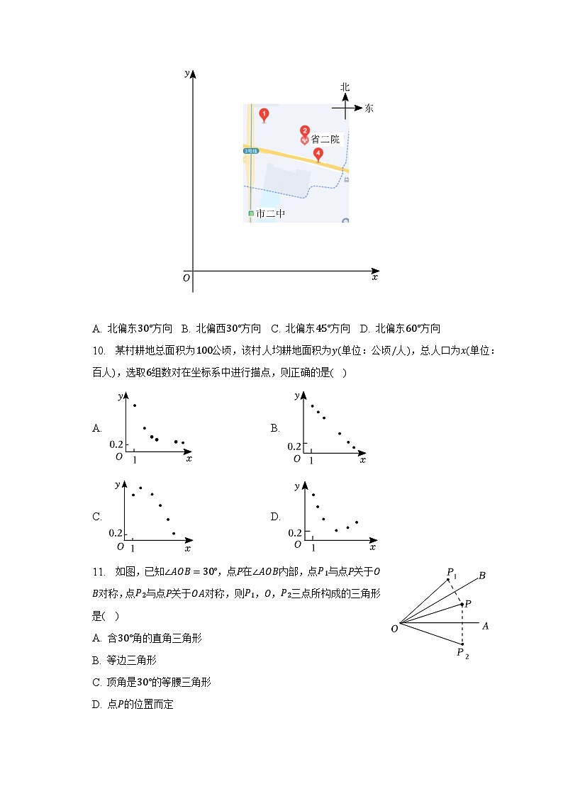 2023年河北省廊坊市三河市燕灵路中学中考数学一模试卷(含解析)03
