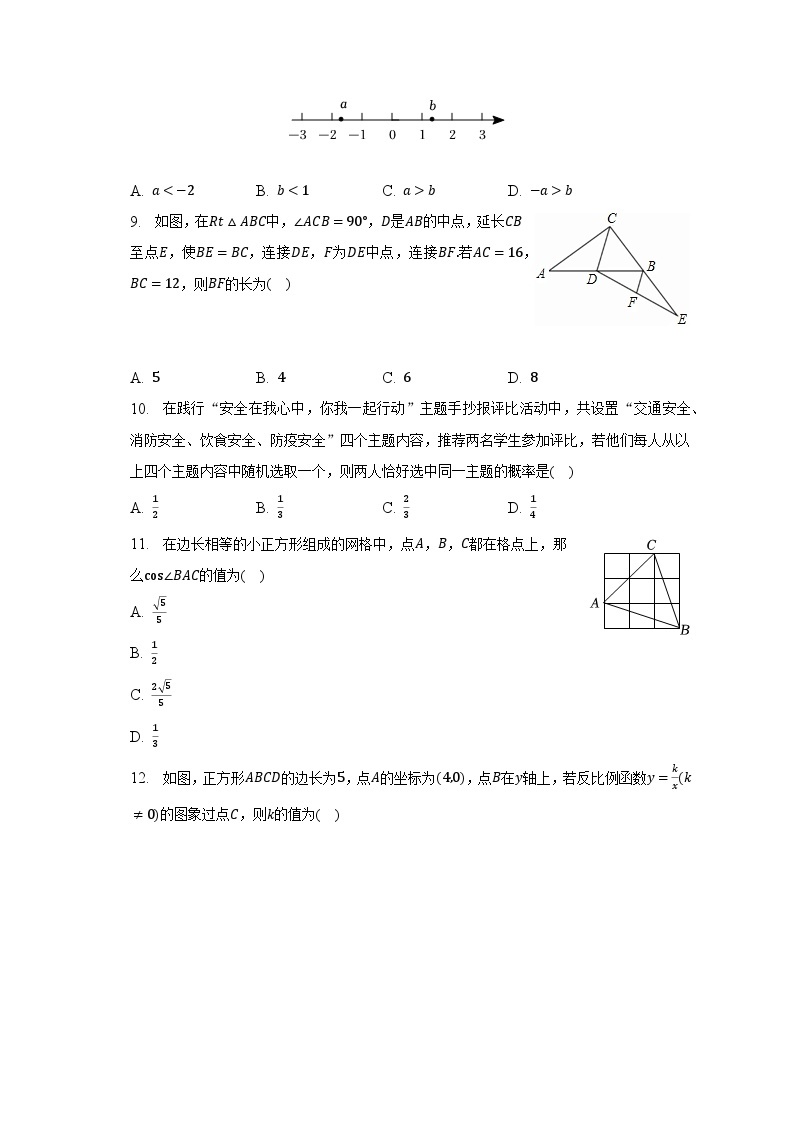 2023年海南省海口九中中考数学二模试卷（含解析）02